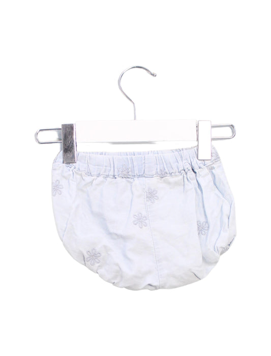 A Blue Bloomers from Seed in size 3-6M for girl. (Back View)