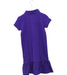 A Purple Short Sleeve Dresses from Polo Ralph Lauren in size 6T for girl. (Back View)