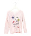 A Red Long Sleeve Tops from Bonpoint in size 6T for girl. (Front View)