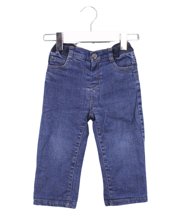 A Blue Jeans from Jacadi in size 12-18M for boy. (Front View)