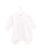 A White Long Sleeve Rompers from Petit Bateau in size 3-6M for girl. (Front View)