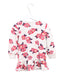 A Beige Long Sleeve Dresses from Petit Bateau in size 3T for girl. (Back View)