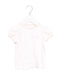 A White Short Sleeve Tops from Ralph Lauren in size 3-6M for girl. (Front View)