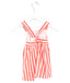 A Orange Sleeveless Dresses from Jacadi in size 3-6M for girl. (Back View)