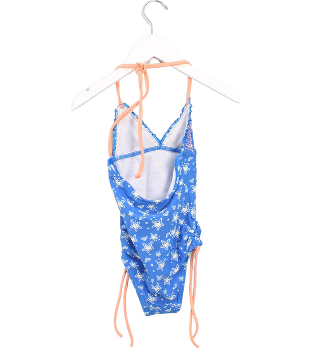 A Blue Swimsuits from Roxy in size 2T for girl. (Back View)