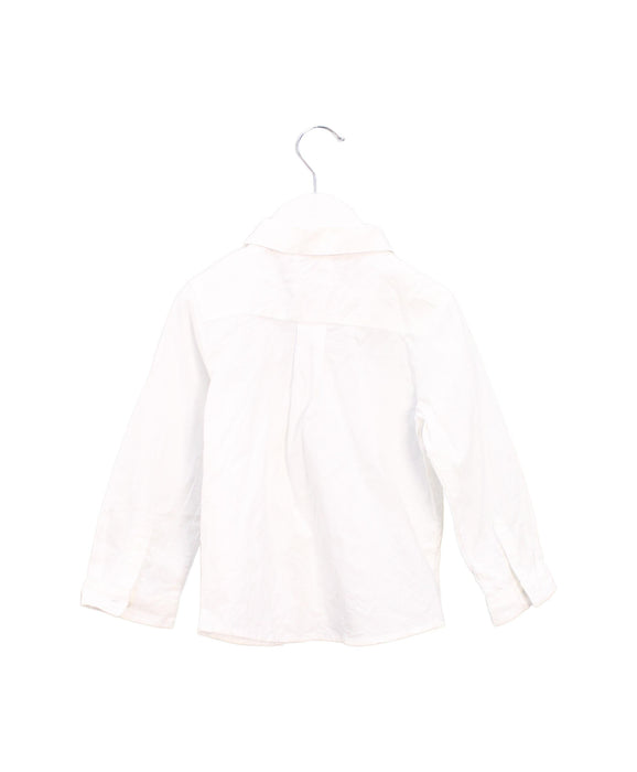 A White Shirts from Jacadi in size 18-24M for boy. (Back View)