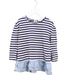 A Navy Long Sleeve Tops from Seed in size 3T for girl. (Front View)