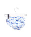 A Blue Swim Diapers from Jojo Maman Bébé in size 3-6M for boy. (Back View)