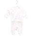 A White Pyjama Sets from Ralph Lauren in size 0-3M for boy. (Front View)