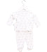 A White Pyjama Sets from Ralph Lauren in size 0-3M for boy. (Back View)