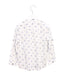 A White Long Sleeve Tops from Velveteen in size 6T for girl. (Back View)