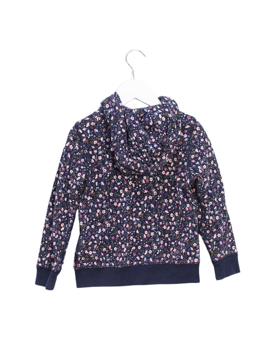 A Navy Zippered Sweatshirts from Polo Ralph Lauren in size 4T for girl. (Back View)