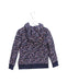 A Navy Zippered Sweatshirts from Polo Ralph Lauren in size 4T for girl. (Back View)
