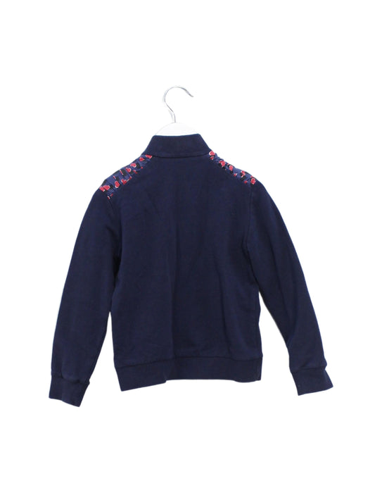 A Navy Lightweight Jackets from Gucci in size 4T for girl. (Back View)