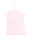 A Pink Short Sleeve T Shirts from Seed in size 4T for girl. (Back View)
