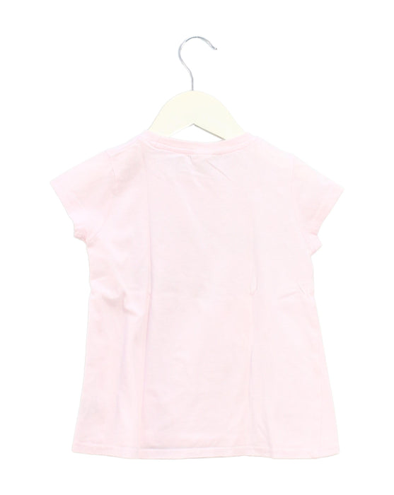 A Pink Short Sleeve T Shirts from Seed in size 4T for girl. (Back View)