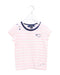A Pink Short Sleeve T Shirts from Polo Ralph Lauren in size 4T for girl. (Front View)