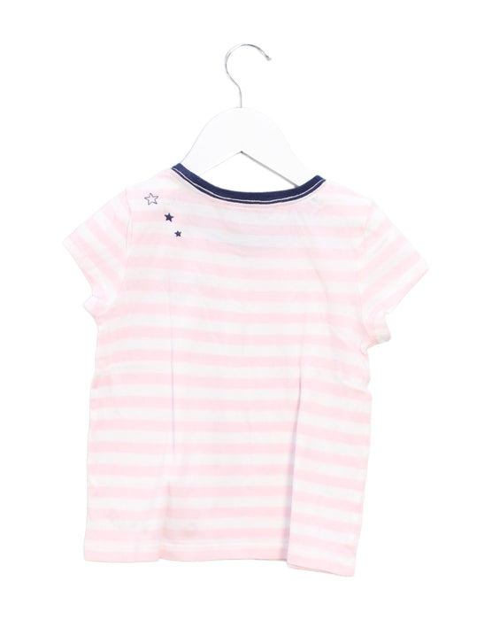 A Pink Short Sleeve T Shirts from Polo Ralph Lauren in size 4T for girl. (Back View)