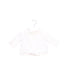 A White Long Sleeve Tops from Jacadi in size 0-3M for girl. (Front View)