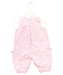 A Pink Sleeveless Jumpsuits from Jacadi in size 3-6M for girl. (Back View)