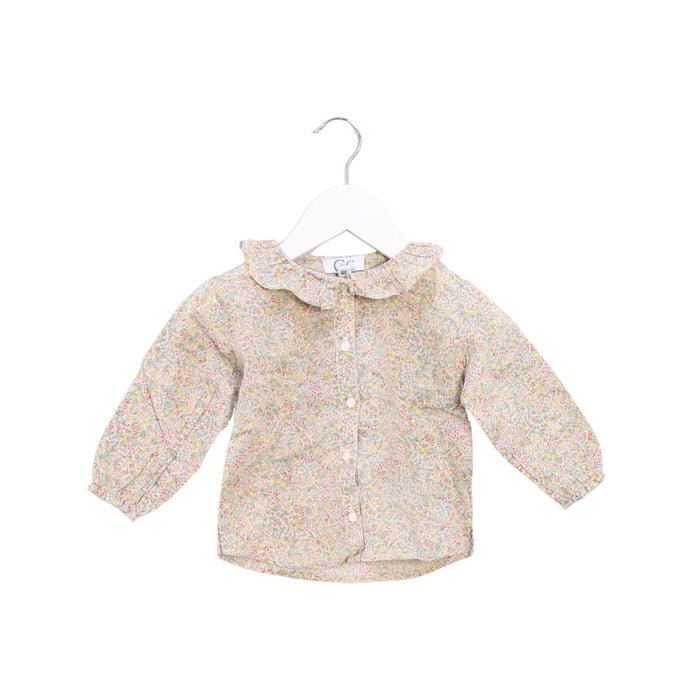 A Multicolour Shirts from CdeC in size 3-6M for girl. (Front View)