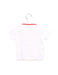 A White Short Sleeve Polos from Jacadi in size 3-6M for boy. (Back View)