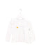 A White Long Sleeve Tops from Petit Bateau in size 3T for girl. (Front View)
