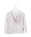 A Grey Zippered Sweatshirts from Petit Bateau in size 4T for boy. (Back View)