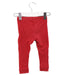 A Red Leggings from Petit Bateau in size 6-12M for girl. (Back View)