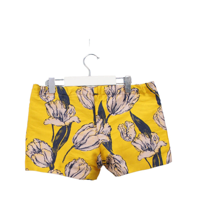 A Yellow Shorts from Hucklebones in size 8Y for girl. (Back View)