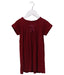 A Red Short Sleeve Dresses from Jacadi in size 3T for girl. (Front View)