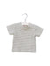 A Green Short Sleeve T Shirts from Seed in size 6-12M for boy. (Front View)