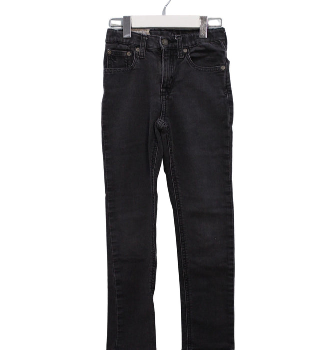 A Grey Jeans from Polo Ralph Lauren in size 6T for boy. (Front View)