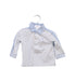A Blue Long Sleeve Polos from Ralph Lauren in size 3-6M for boy. (Front View)