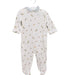A White Long Sleeve Jumpsuits from Ralph Lauren in size 6-12M for boy. (Front View)