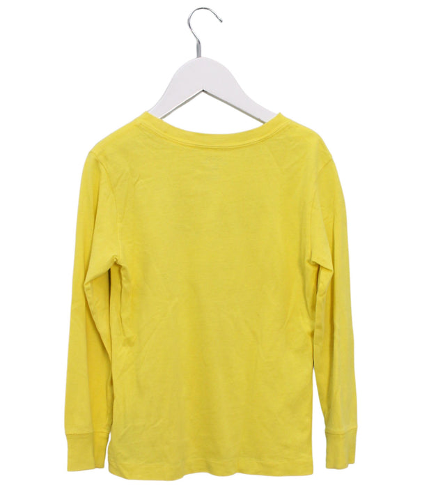 A Yellow Long Sleeve Tops from Polo Ralph Lauren in size 4T for boy. (Back View)