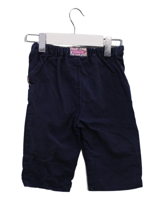 A Navy Casual Pants from Jojo Maman Bébé in size 2T for girl. (Front View)