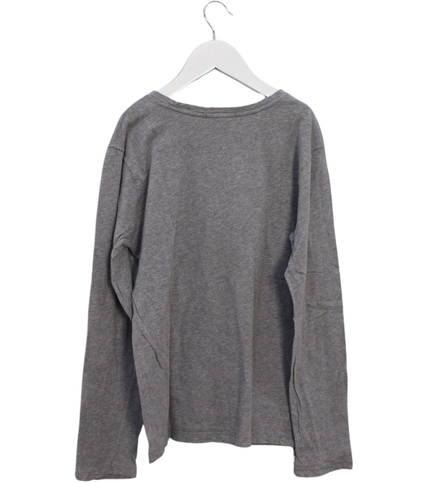 A Grey Long Sleeve Tops from Bonpoint in size 12Y for boy. (Back View)