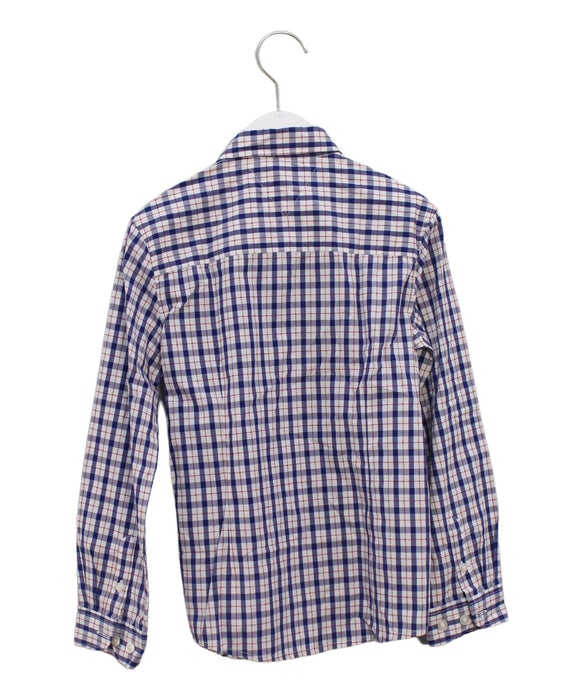 A Blue Shirts from Tommy Hilfiger in size 8Y for boy. (Back View)