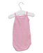 A Pink Sleeveless Bodysuits from Petit Bateau in size 0-3M for girl. (Back View)