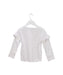 A White Long Sleeve Tops from Kenzo in size 3T for girl. (Back View)