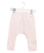 A Pink Casual Pants from Petit Bateau in size 6-12M for girl. (Front View)