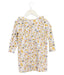 A Grey Long Sleeve Dresses from Petit Bateau in size 3T for girl. (Back View)