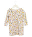 A Grey Long Sleeve Dresses from Petit Bateau in size 3T for girl. (Back View)