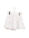 A White Short Skirts from Velveteen in size 4T for girl. (Front View)
