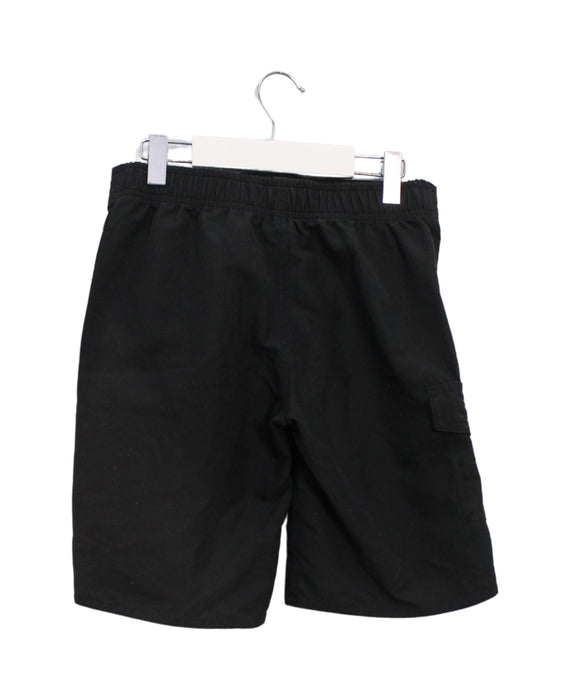 A Black Swim Shorts from Quiksilver in size 7Y for boy. (Back View)