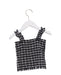 A Navy Sleeveless Tops from Seed in size 5T for girl. (Back View)