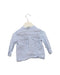 A Blue Shirts from Tartine et Chocolat in size 6-12M for boy. (Back View)