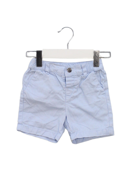 A Blue Shorts from Jacadi in size 6-12M for boy. (Front View)