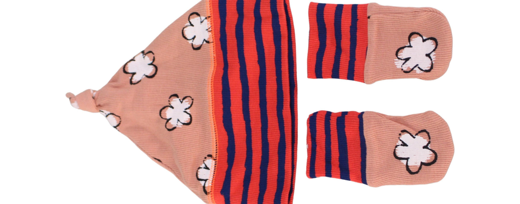 A Pink Pyjama Sets from Burberry in size 0-3M for girl. (Back View)